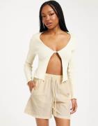 JJXX - Beige - Jxamy Linen Blend Shorts Wvn Sn