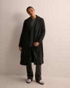 Vero Moda - Svart - Vmfortuneaya Long Coat Ga Noos