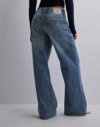 True Religion - Blå - Bobbi Baggy Jeans