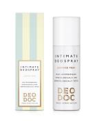 DeoDoc - Gjennomsiktig - Deospray Intim 125ml