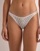 Calvin Klein Underwear - Hvit - String Thong (Dipped)