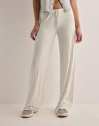 Nelly - Hvit - Soft Flowy Pants