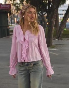 Nelly - Rosa - Stunning Flounce Blouse