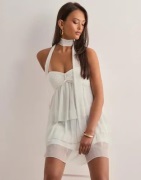 Nelly - Hvit - Dreamy Frill Short Dress