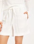 Vero Moda - Hvit - Vmcarmen Hw Loose Shorts Noos