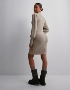 Only - Beige - Onlkatia L/S Dress Knt Noos