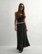 Vero Moda - Svart - Vmalba Ankle Skirt Wvn Ga Noos