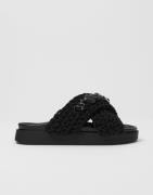 Inuikii - Svart - Slipper Woven Stones
