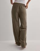 OBJECT - Grønn - Objsanne Aline Wide Pant Noos