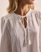 Vero Moda - Hvit - Vmpretty 3/4 Tunic Wvn Ga Noos