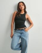 Pieces - Svart - Pcruka Boxer Tank Top Noos Bc