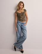 Nelly - Multi/Mønstrete - Romance Shape Top
