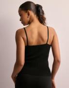 Vero Moda - Svart - Vmwillow Sl Strap Top Ga