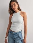 Vero Moda - Hvit - Vmchloe Short Tank Top Ga Jrs Noos