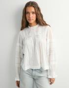 Neo Noir - Hvit - Ebba S Voile Blouse