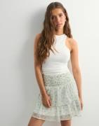 Vero Moda - Multi/Mønstrete - Vmsmilla Hw Smock Short Skirt Wvn G