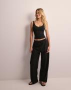 Only - Svart - Onljany String Pant Jrs