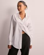 OBJECT - Hvit - Objtutta Lo L/S Shirt Noos