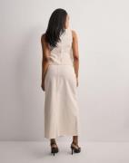 Selected Femme - Hvit - Slflexia Mw White Denim Column Skir