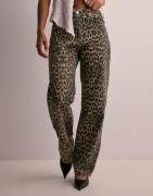 Neo Noir - Multi/Mønstrete - Simona Leopard Pants