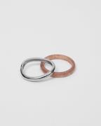 Pieces - Sølv - Pcnala Bracelet 2-Pack D2D