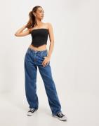 Nelly - Svart - Jersey Corset Top