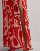 Only - Multi/Mønstrete - Onlhelena Life L/S Maxi Dress Ptm