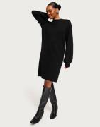 OBJECT - Svart - Objreynard L/S Knit Dress Noos