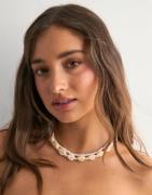 Pieces - Hvit - Pcloui 2-Pack Necklace