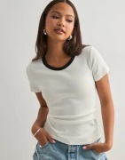 Pieces - Hvit - Pcmay Ss Tee Jrs Noos Bc