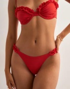Nelly - Rød - Ruffle Bikini Panty