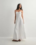 Vero Moda - Hvit - Vmasha Sl Ankle Dress Wvn Exp SB2 G