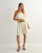 Pieces - Beige - Pctora Mw Shorts Wvn D2D Pp