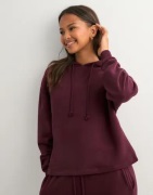 Pieces - Rød - Pcchilli Ls Hoodie Noos Bc