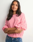 Only - Rosa - Onlsusia Life Ls O-Neck Cc Knt