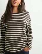 Only - Rutete/Stripete - Onlnew Soph Life L/S O-Neck Top Box