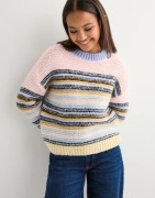 Vero Moda - Multi/Mønstrete - Vmbonbon Ls O-Neck Pullover Boo