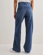 Vero Moda - Blå - Vmkayla Hr Wide Jeans VI3474