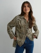 Malina - Multi/Mønstrete - Emaline Slits Detail shirt