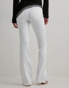 Only - Hvit - Onlblush Mid Flared Dnm REA0730 Noo