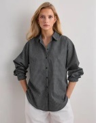 Pieces - Brun - Pcsilla Ls Check Shirt Wvn D2D