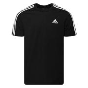 adidas T-Skjorte 3-Stripes - Sort/Hvit