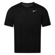Nike Løpe t-skjorte Dri-FIT Miler - Sort/Sølv