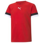 PUMA Trenings T-Skjorte teamRISE - Rød/Sort Barn
