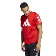 adidas Trenings T-Skjorte Freelift - Rød/Hvit