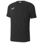 PUMA Trenings T-Skjorte teamFINAL Casuals - Sort
