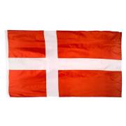 Danmark Flagg - Rød/Hvit