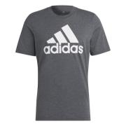adidas T-Skjorte Essentials Big Logo - Grå/Hvit