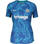 Chelsea Trenings T-Skjorte Dri-FIT Pre Match - Blå/Hvit Dame