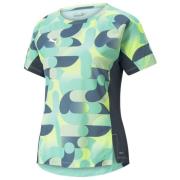PUMA Trenings T-Skjorte IndividualBlaze - Electric Peppermint/Fast Yel...